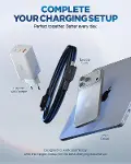 USB-C to USB-C 1 Metre Kablo 100W Güç/PPS 2.0 Super Hızlı Şarj / 5 Gbps (E-Marker Çip) Data Hızı/USB-8