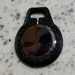 Kılıf Anahtarlık Airtag Cihazı ile Uyumlu (Siyah)-3