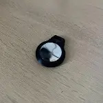 Kılıf Anahtarlık Airtag Cihazı ile Uyumlu (Siyah)-5