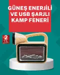 Alev Efektli Güneş Enerjili Lamba – Su Geçirmez-1