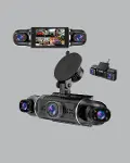 4 Kameralı Araç Kayıt Cihazı Full HD Park İzleme Gece Görüş-4