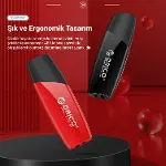 Type-C USB3.2 Gen1 256GB USB-C Flash Bellek Kırmızı-7