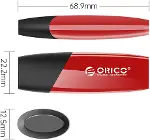 Type-C USB3.2 Gen1 256GB USB-C Flash Bellek Kırmızı-8