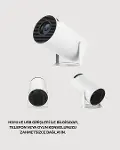Ultra Pro Full HD ve 4K Destekli 130 İnç Projeksiyon Cihazı-4
