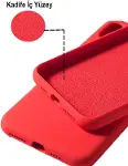 KZY İletişim Samsung Galaxy S22 ile uyumlu Kapak Kamera Korumalı Içi Kadife Lansman Silikon Kılıf --3