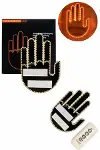 Uzaktan Kumandalı Araba Parmak Hareketi Işığı Parmak Işığı LED Araba Arka Pencere-4