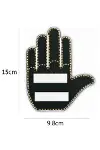 Uzaktan Kumandalı Araba Parmak Hareketi Işığı Parmak Işığı LED Araba Arka Pencere-5