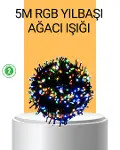 Dekoratif LED Çelenk Işık 8 Farklı Aydınlatma Modu-1
