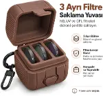 DJI Osmo Pocket 4P ile Uyumlu 3'lü Filtre Saklama Kutusu 4P-2