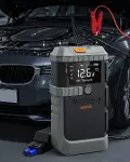 Taşınabilir Araç Çalıştırma Jump Starter Hava Pompası Dijital Basınç Göstergeli Güç Bankası-1