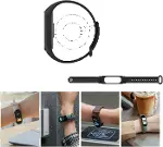 Xiaomi Mi Band 7 ile uyumlu Saat Kayışı Ent Kaliteli Xiaomi Mi Band 7 ile uyumlu Spor Saat Kontrast-3