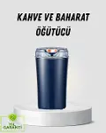 Kahve ve Baharat Öğütücü Otomatik Mekanizmalı Dayanıklı Çelik-1