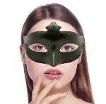 Haki Yeşil Renk Masquerade Kostüm Partisi Venedik Balo Maskesi-2