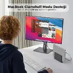 USB C HDMI Kablo (4K@60Hz,2K@120Hz,1080P@165Hz) HDR HDCP Type C to HDMI 2.0 [Thunderbolt 5/4/3, DeX-5