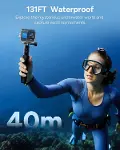 SJ6 Ultra Aksiyon Kamerası, Wi-Fi, 30 Metreye Kadar Su Geçirmez, 4K 30 FPS Video, 20 MP Fotoğraf-6