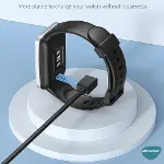 Xiaomi Redmi Watch 5 Active İle uyumlu Manyetik USB Şarj Kablosu Siyah [Redmi Watch 5 Active ile Uyu-2