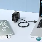 Xiaomi Redmi Watch 5 Active İle uyumlu Manyetik USB Şarj Kablosu Siyah [Redmi Watch 5 Active ile Uyu-5