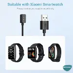 Xiaomi Redmi Watch 5 Active İle uyumlu Manyetik USB Şarj Kablosu Siyah [Redmi Watch 5 Active ile Uyu-6