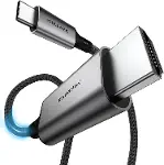 USB C HDMI Kablo (8K@60Hz,4K@240Hz,2K@360Hz) HDR HDCP Type C to HDMI 2.1 [Thunderbolt 5/4/3, DeX Mod-1