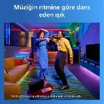 Smart Lighting RGBIC LED Şerit 10 m (Type-C) - Google Home, Alexa, HomeKit ve Matter uyumlu-7