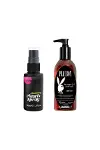 Ero Clitoris Mucizevi Kadınlara Özel Sprey 50 Ml+Playboy Mucizevi Massage Oil Masaj Yağı 120 ml-1