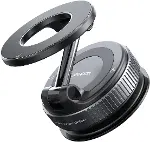 Magsafe Car Mount, Vacuum Car Phone Mount with Strong Magnet, 360° Metal Strut Suction Cup Phone Mou-2