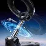 Magsafe Car Mount, Vacuum Car Phone Mount with Strong Magnet, 360° Metal Strut Suction Cup Phone Mou-3