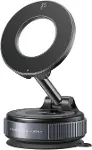Magsafe Car Mount, Vacuum Car Phone Mount with Strong Magnet, 360° Metal Strut Suction Cup Phone Mou-1