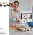 SnapGrip Creator Kit - SnapGrip, SnapLight, SnapPod ve Taşıma Çantası İçerir - Manyetik Montaj Her T-5
