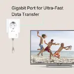 TL-PA7017P KIT, AV1000 Gigabit Passthrough Powerline Başlangıç Kiti-2