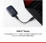 Taşınabilir Sürücü 1 TB - 600 MB/sn'ye Kadar Okuma Hızı - Siyah-7