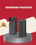 Kablosuz 15W Şarj Destekli 10000 mAh Taşınabilir Powerbank – Hızlı Şarj Özellikli-1