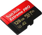 Extreme Pro 128 GB microSDXC Hafıza Kartı SDSQXCY-128G-GN6MA, 170 MB/sn'e kadar-3