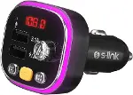 SL-BT306 Çift USB 5V 3.1A Rainbow Işıklı Led Ekran TF Kartlı V5.0 Bluetooth Fm Transmitter-2
