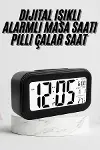 Dijital Masa Saati Termometre Takvim Led Ekran Pilli Ev Ofis Masası-1