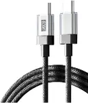 60W PD 3.0 Limpio Type-C to Type-C Hızlı Şarj ve Data Kablosu 1m Siyah-3