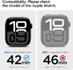 Apple Watch 42mm Seri 11/10 ile Uyumlu Kılıf Thin Fit Starlight - ACS08590-2
