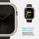 Apple Watch 42mm Seri 11/10 ile Uyumlu Kılıf Thin Fit Starlight - ACS08590-4