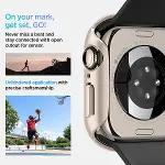 Apple Watch 42mm Seri 11/10 ile Uyumlu Kılıf Thin Fit Starlight - ACS08590-6