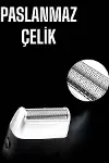 Tıraş Makinesi Islak Ve Kuru Kullanıma Uygun Kablosuz Taşınabilir-4
