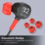 Wired Earbuds for Nintendo Switch 2- Black, Officially Licensed, 8 mm Speaker Drivers, in-Ear Design-3