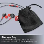 Wired Earbuds for Nintendo Switch 2- Black, Officially Licensed, 8 mm Speaker Drivers, in-Ear Design-4