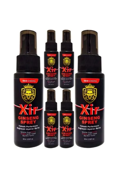 Xir  60 ml Erkeğe Özel Karışım 3xeffect 6 Adet Sprey