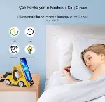 T20 15W 5'i 1 Arada Magsafe Kablosuz Şarj İstasyonu, Dijital Saatli Forklift Tasarım, iPhone 16/15/1-6