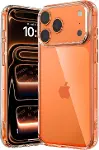 iPhone 17 PRO MAX/18 PRO MAX ile Uyumlu Crystal (Ultra Şeffaf Silikon) Kılıf Arkası Sert Polikarbona-1