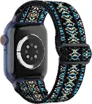 Apple Watch için Uyumlu Bilek Kalınlığına Göre Ayarlanabilir Yumuşak Kumaşlı ve İnce Görünümlü Dayan-7