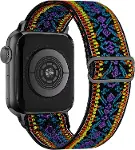 Apple Watch için Uyumlu Bilek Kalınlığına Göre Ayarlanabilir Yumuşak Kumaşlı ve İnce Görünümlü Dayan-8