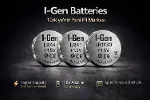 Batteries LR1130 1.5V Alkalin Düğme Pil (AG10, L1131, 389) 10'lu Paket-2