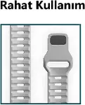 Watch 41mm 40mm 38mm ile Uyumlu Kordon Hora Renkli Kopma Karşıtı Kordon Spor Rahatsız Etmeyen Apple-4