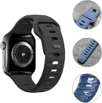 Watch 41mm 40mm 38mm ile Uyumlu Kordon Hora Renkli Kopma Karşıtı Kordon Spor Rahatsız Etmeyen Apple-1